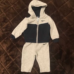 Nike jacket and sweats